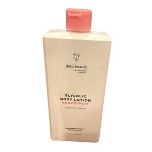 Dani Beauty Glycolic Body Lotion GrapeFruit 16 Oz New